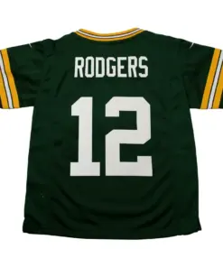 Aaron Rodgers Green Bay Packers Nike Preschool Game Jersey - Kelly Green - Image 3