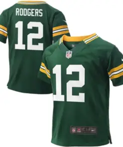 Aaron Rodgers Green Bay Packers Nike Toddler Game Jersey - Kelly Green