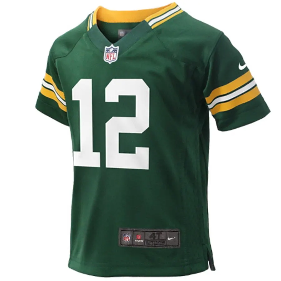 Aaron Rodgers Green Bay Packers Nike Toddler Game Jersey - Kelly Green - Image 2