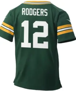 Aaron Rodgers Green Bay Packers Nike Toddler Game Jersey - Kelly Green - Image 3