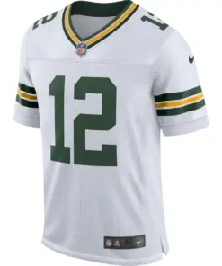 Aaron Rodgers Green Bay Packers Nike Vapor Elite Jersey - Kelly Green - Image 6