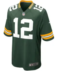 Alternative view of Aaron Rodgers Green Bay Packers Nike Youth Game Jersey - Kelly Green
