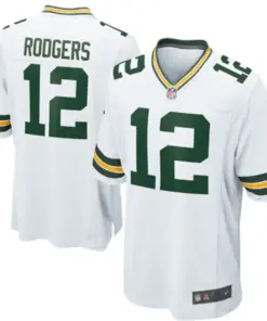 Aaron Rodgers Green Bay Packers Nike Youth Game Jersey - White