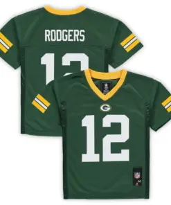 Aaron Rodgers Green Bay Packers Nike Preschool Replica Player Jersey - Kelly Green