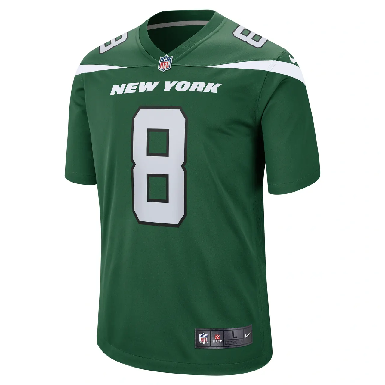 Aaron Rodgers New York Jets Nike Fashion Game Jersey - Black - Image 6