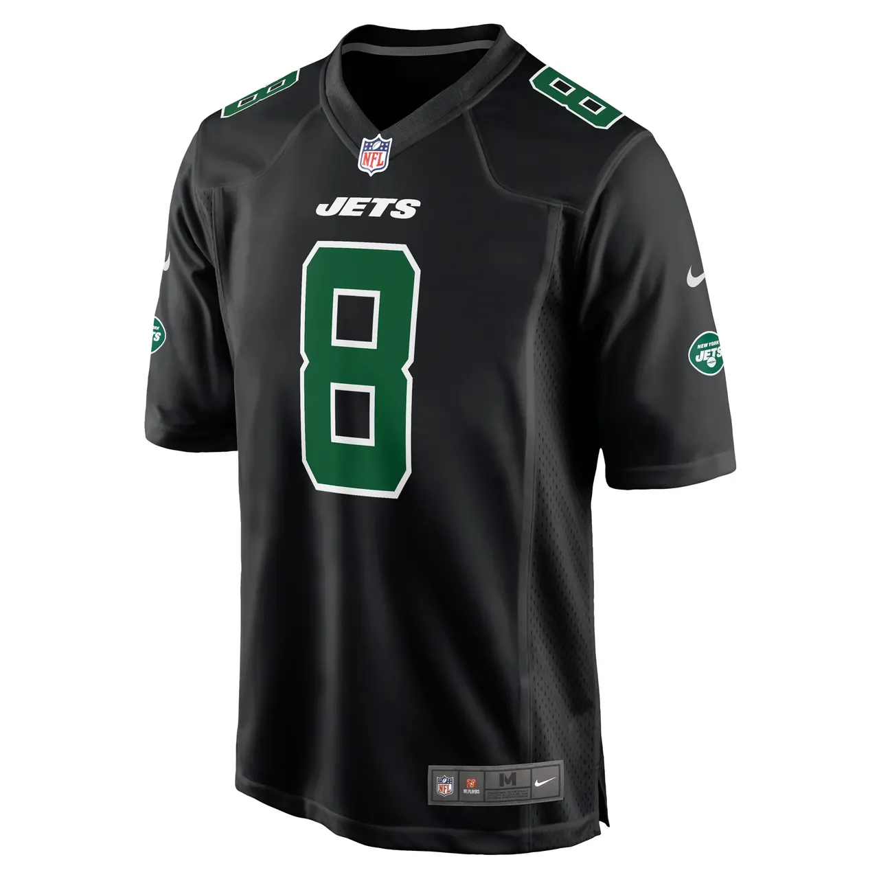 Aaron Rodgers New York Jets Nike Fashion Game Jersey - Black - Image 3