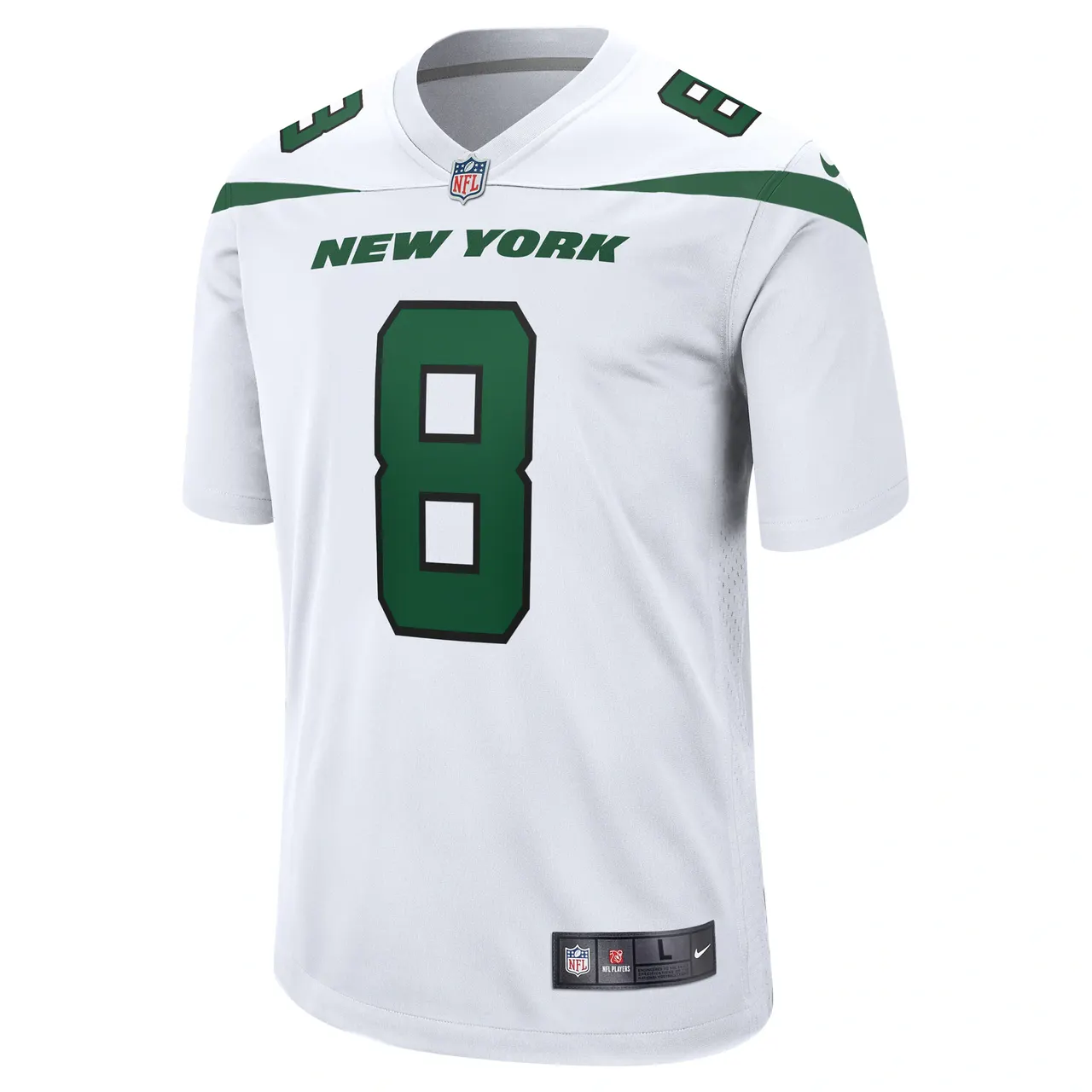 Aaron Rodgers New York Jets Nike Fashion Game Jersey - Black - Image 9