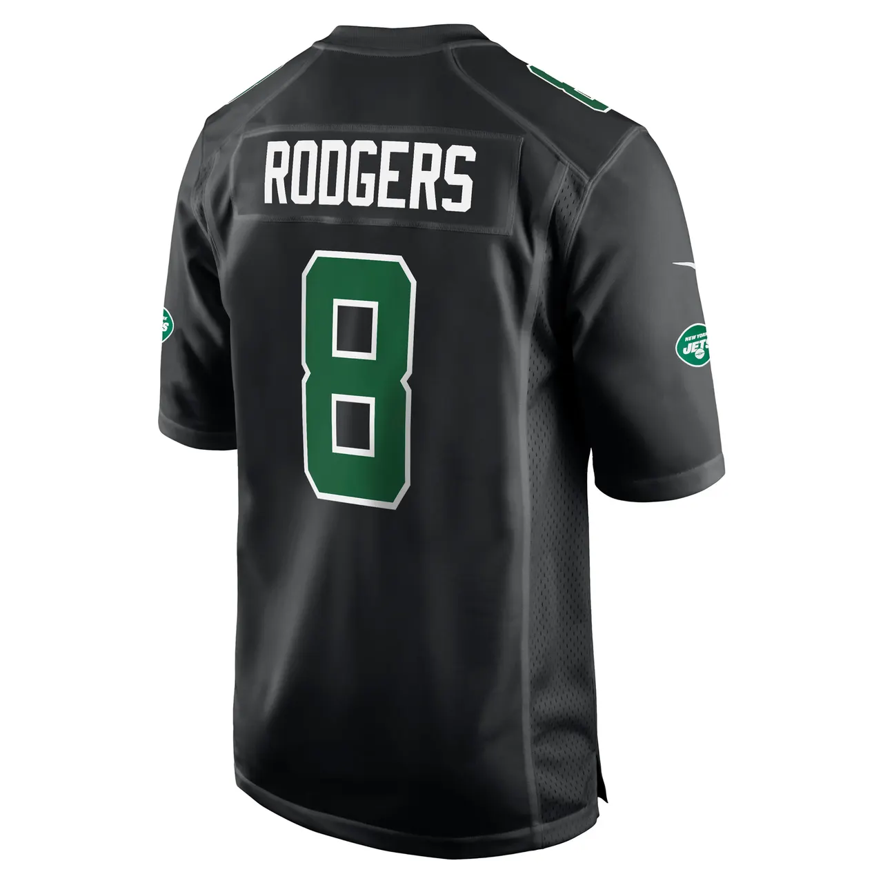 Aaron Rodgers New York Jets Nike Fashion Game Jersey - Black - Image 4