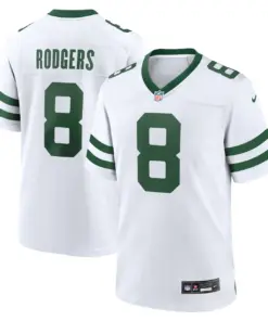 Aaron Rodgers New York Jets Nike Game Jersey - Black - Image 24