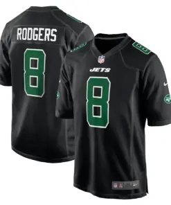 Aaron Rodgers New York Jets Nike Game Jersey - Gotham Green - Image 28