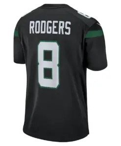 Aaron Rodgers New York Jets Nike Game Jersey - White - Image 10