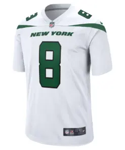 Aaron Rodgers New York Jets Nike Game Jersey - White - Image 3
