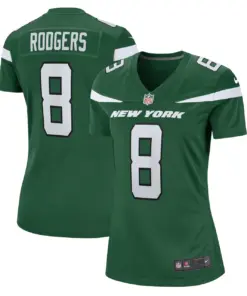Aaron Rodgers New York Jets Nike Women's Game Jersey - Black - Image 15