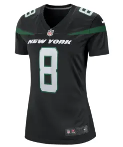 Aaron Rodgers New York Jets Nike Women's Game Jersey - White - Image 6