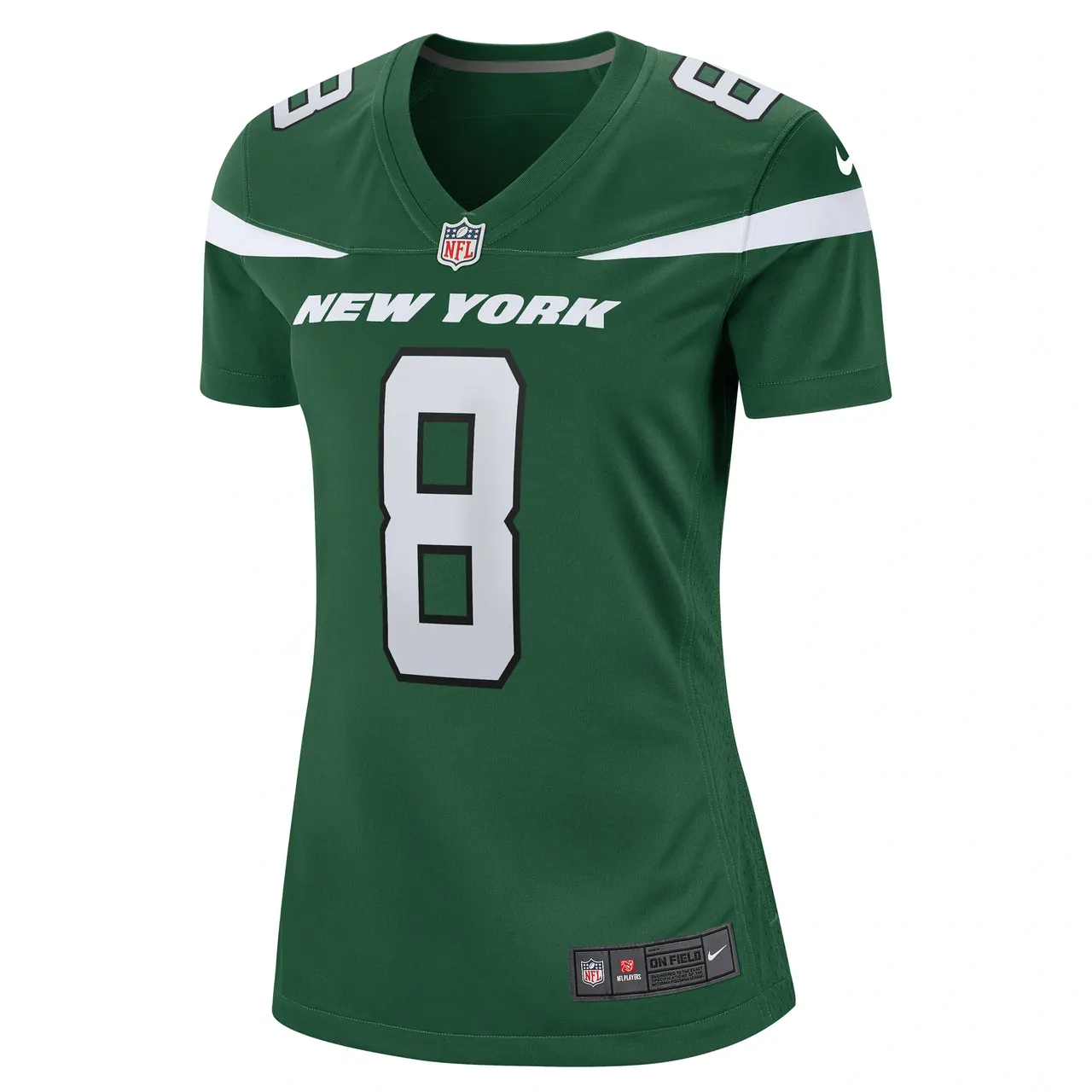 Aaron Rodgers New York Jets Nike Women's Game Jersey - White - Image 9