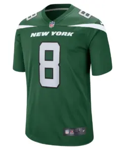 Aaron Rodgers New York Jets Nike Youth Fashion Game Jersey - Black - Image 6