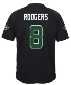 Aaron Rodgers New York Jets Nike Youth Game Jersey - Gotham Green - Image 7