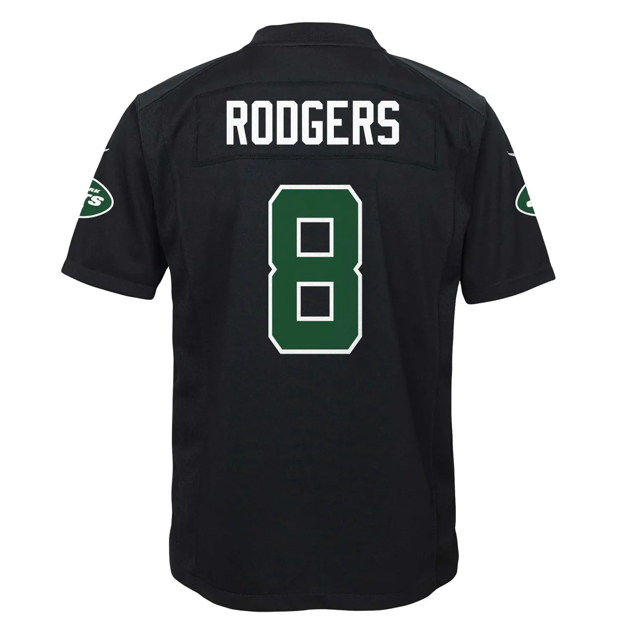 Aaron Rodgers New York Jets Nike Youth Game Jersey - Gotham Green - Image 7