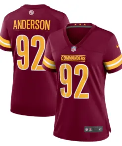 Abdullah Anderson Washington Commanders Nike Women's Game Player Jersey - Burgundy