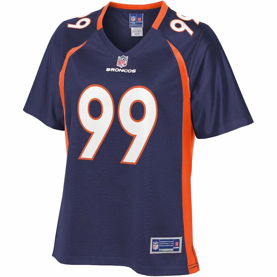 Adam Gotsis Denver Broncos NFL Pro Line Women's Alternate Player Jersey - Navy - Image 2