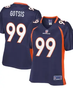 Adam Gotsis Denver Broncos NFL Pro Line Women's Alternate Player Jersey - Navy