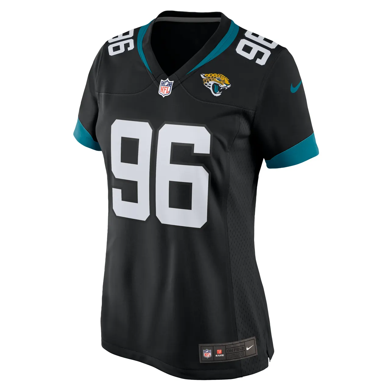 Adam Gotsis Jacksonville Jaguars Nike Women's Game Jersey - Black - Image 3