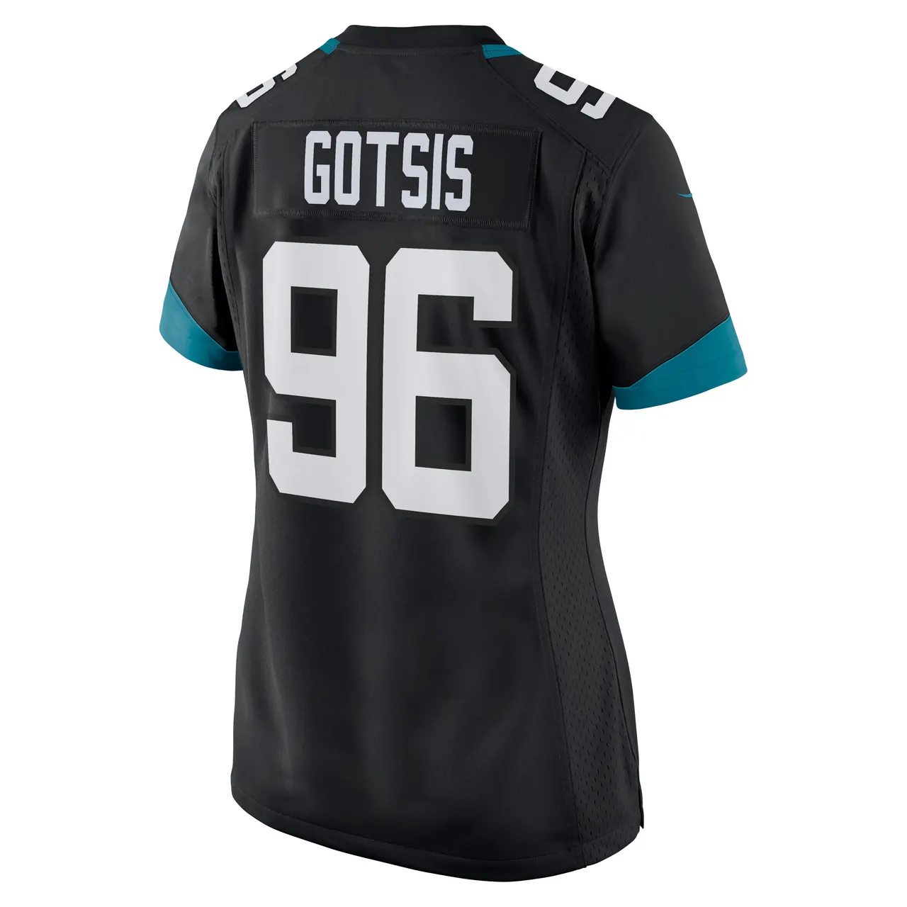 Adam Gotsis Jacksonville Jaguars Nike Women's Game Jersey - Black - Image 4