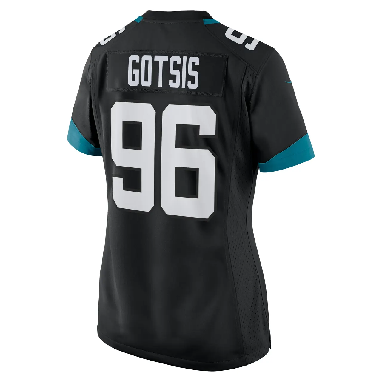 Adam Gotsis Jacksonville Jaguars Nike Women's Game Jersey - Teal - Image 7