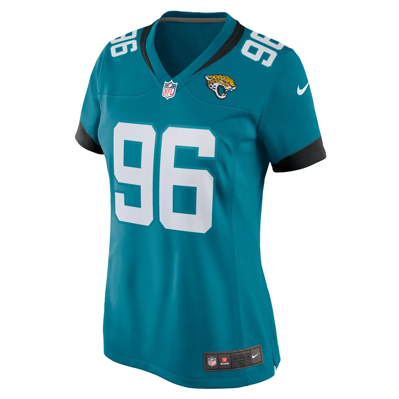 Adam Gotsis Jacksonville Jaguars Nike Women's Game Jersey - Teal - Image 3