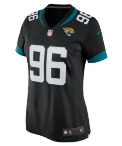 Adam Gotsis Jacksonville Jaguars Nike Women's Game Jersey - Teal - Image 6