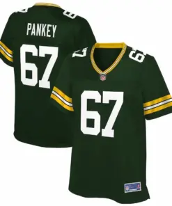 Adam Pankey Green Bay Packers NFL Pro Line Women's Team Player Jersey - Dark Green