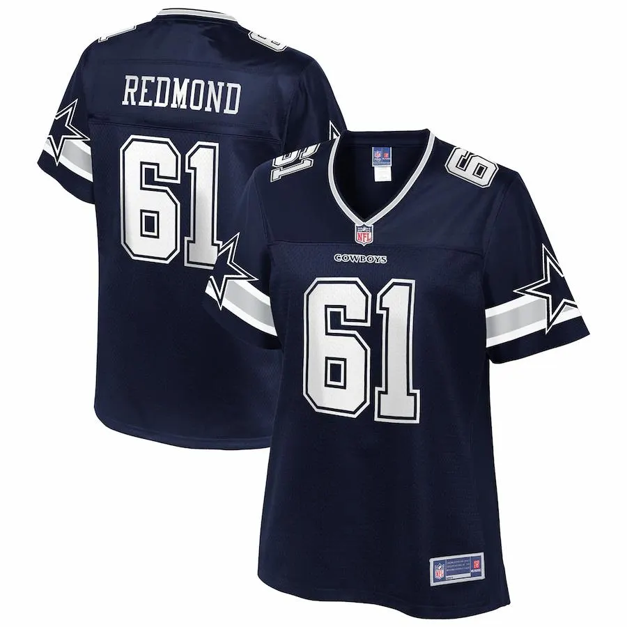 Adam Redmond Dallas Cowboys NFL Pro Line Women's Team Player Jersey - Navy