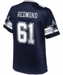 Adam Redmond Dallas Cowboys NFL Pro Line Women's Team Player Jersey - Navy - Image 3