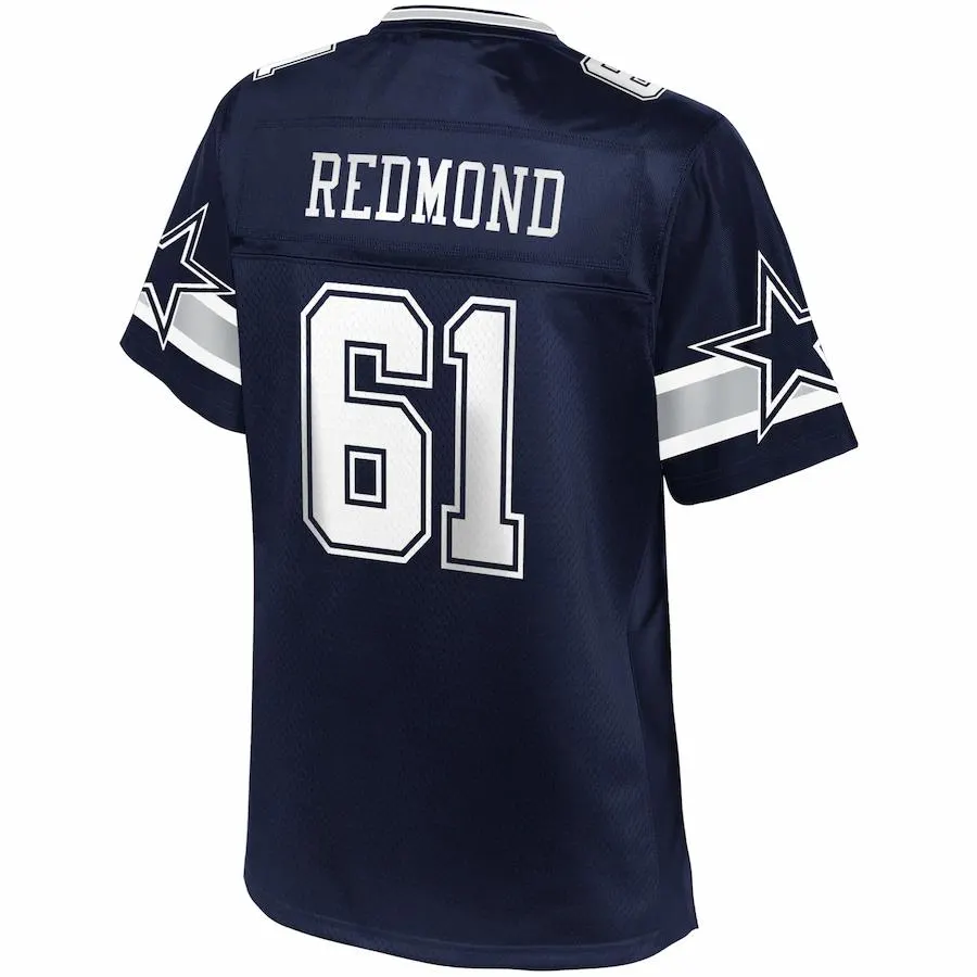Adam Redmond Dallas Cowboys NFL Pro Line Women's Team Player Jersey - Navy - Image 3