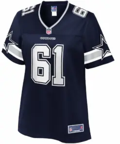 Alternative view of Adam Redmond Dallas Cowboys NFL Pro Line Women's Team Player Jersey - Navy