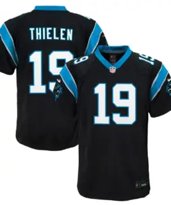 Adam Thielen Carolina Panthers Nike Youth Game Jersey - Black