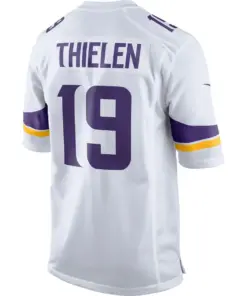 Adam Thielen Minnesota Vikings Nike Game Jersey - White - Image 3