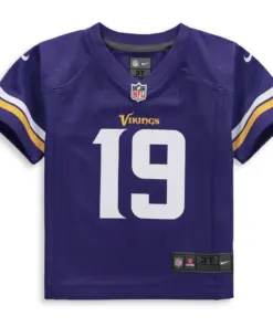 Alternative view of Adam Thielen Minnesota Vikings Nike Toddler Player Game Jersey - Purple