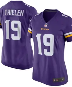Adam Thielen Minnesota Vikings Nike Women's Game Jersey - Purple