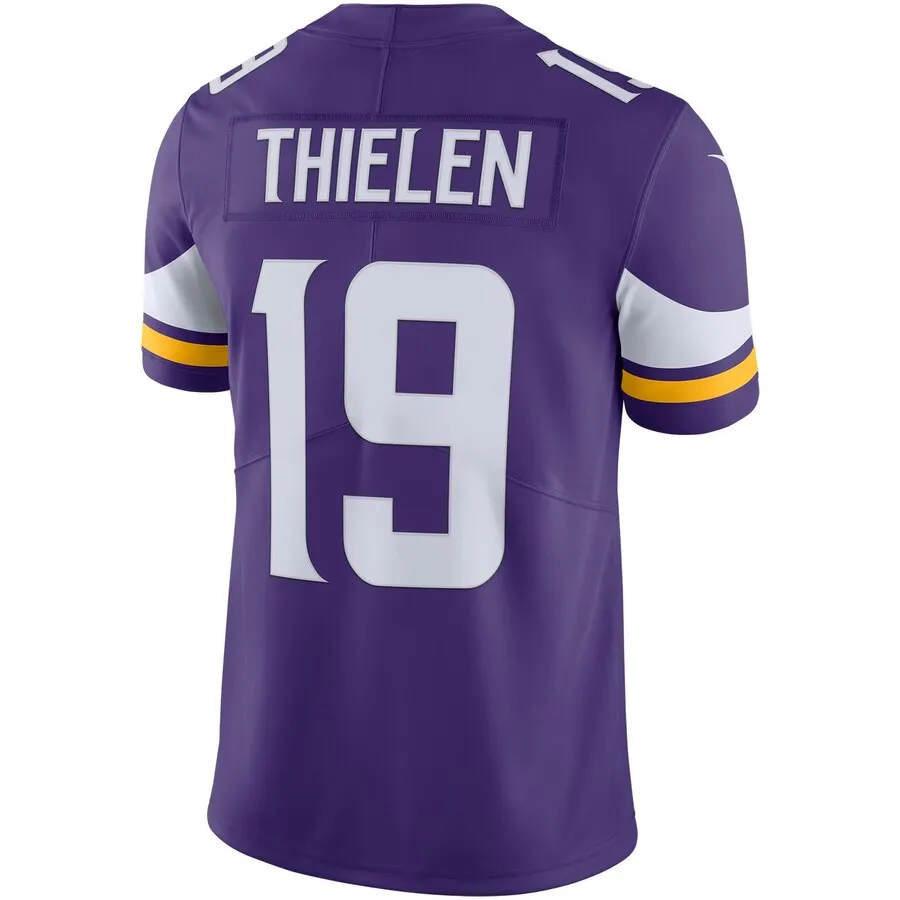 Adam Thielen Minnesota Vikings Nike Youth Vapor Untouchable Limited Player Jersey - Purple - Image 3