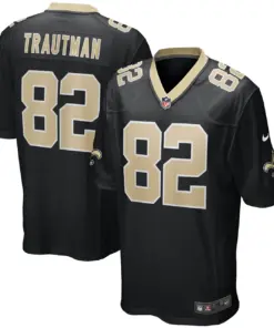 Adam Trautman New Orleans Saints Nike Game Jersey - Black