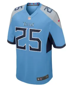 Alternative view of Adoree' Jackson Tennessee Titans Nike Player Game Jersey - Light Blue