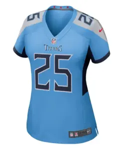 Alternative view of Adoree' Jackson Tennessee Titans Nike Women's Player Game Jersey - Light Blue