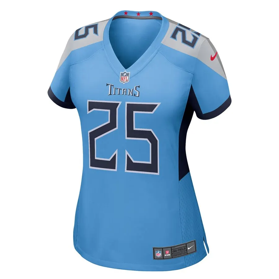 Adoree' Jackson Tennessee Titans Nike Women's Player Game Jersey - Light Blue - Image 2