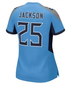 Adoree' Jackson Tennessee Titans Nike Women's Player Game Jersey - Light Blue - Image 3