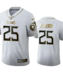 Adoree' Jackson Tennessee Titans Nike 100th Season Golden Edition Jersey - White