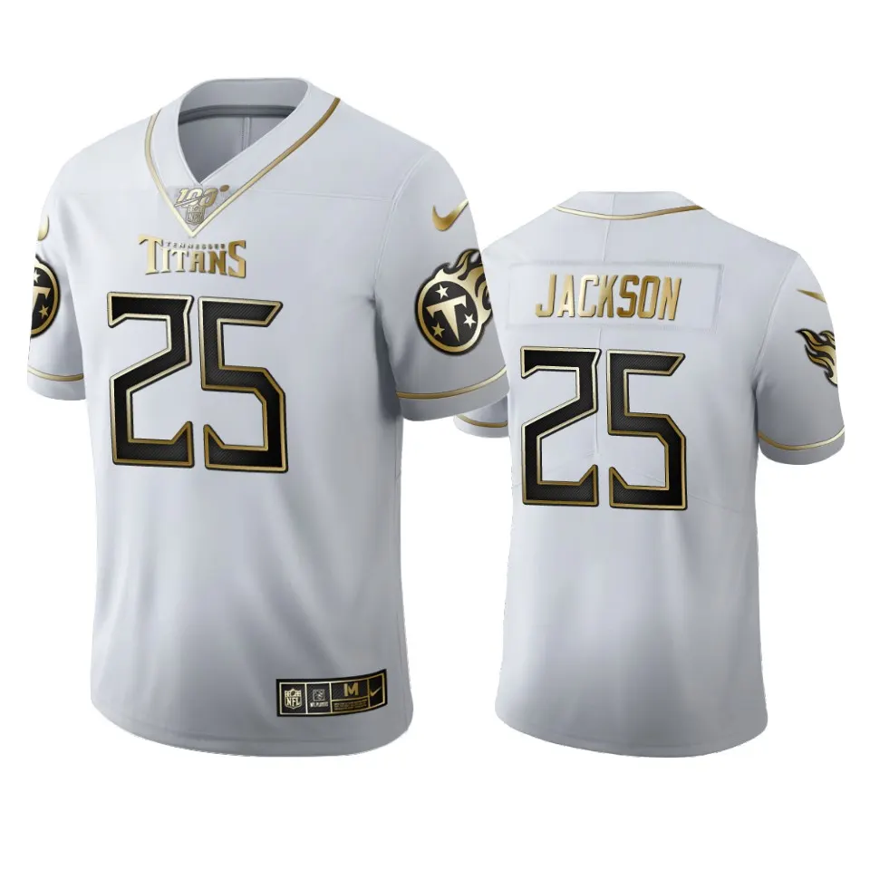 Adoree' Jackson Tennessee Titans Nike 100th Season Golden Edition Jersey - White