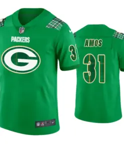 Adrian Amos Green Bay Packers Nike St. Patrick's Day Jersey - Kelly Green