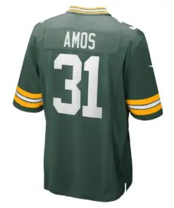 Adrian Amos Green Bay Packers Nike Game Jersey - Kelly Green - Image 4