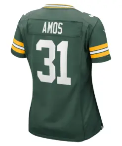 Adrian Amos Green Bay Packers Nike Women's Game Jersey - Kelly Green - Image 4